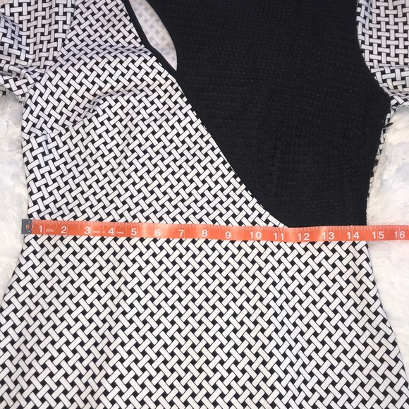 I ❤️ Robson Black White Cut our Dress Sz M - Picture 6 of 8